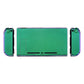 eXtremeRate Retail Glossy Back Plate for Nintendo Switch Console, NS Joycon Handheld Controller Housing with Full Set Buttons, DIY Replacement Shell for Nintendo Switch - Chameleon Green Purple - QP311