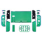 eXtremeRate Retail Glossy Back Plate for Nintendo Switch Console, NS Joycon Handheld Controller Housing with Full Set Buttons, DIY Replacement Shell for Nintendo Switch - Chameleon Green Purple - QP311