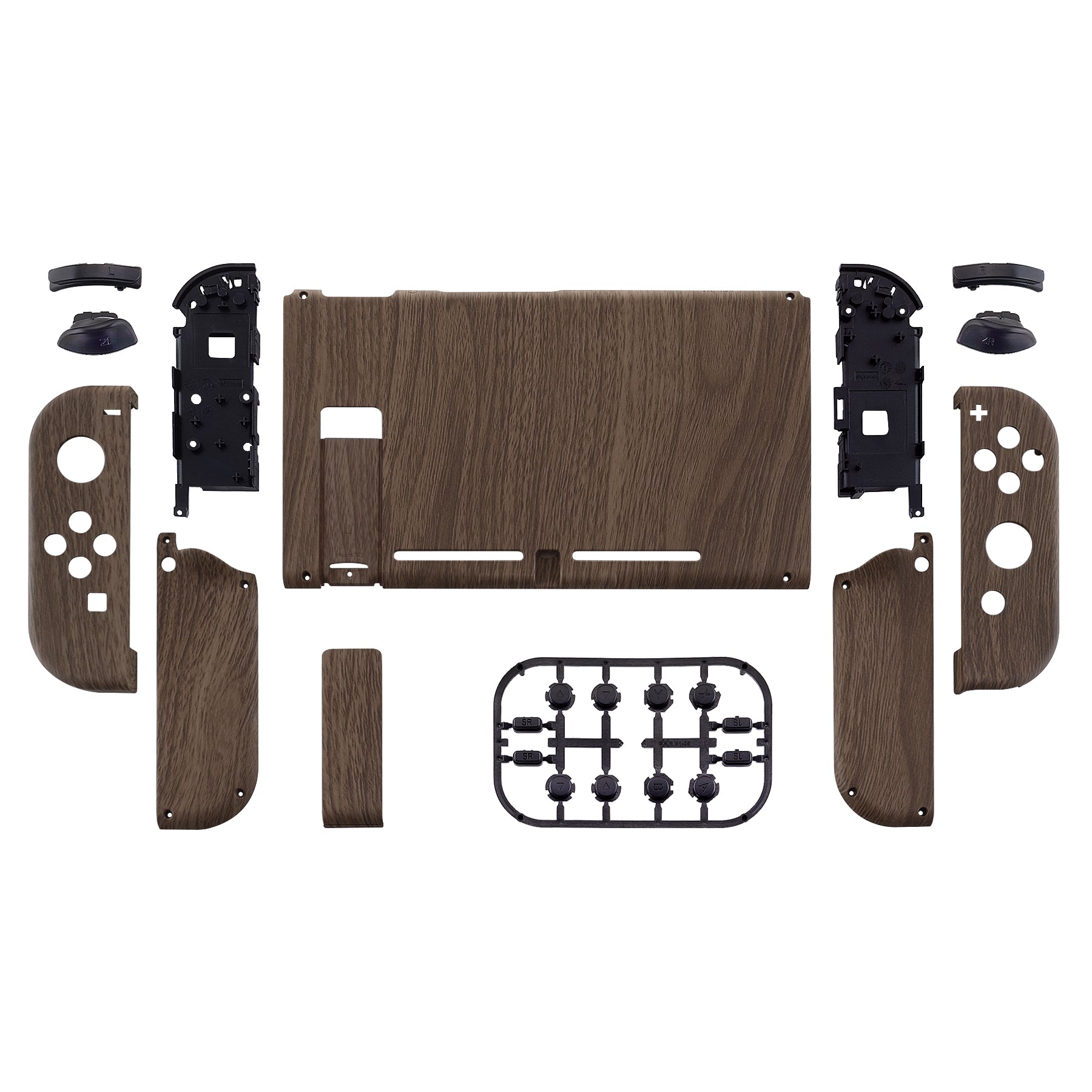 eXtremeRate Soft Touch Grip Back Plate for Nintendo Switch Console