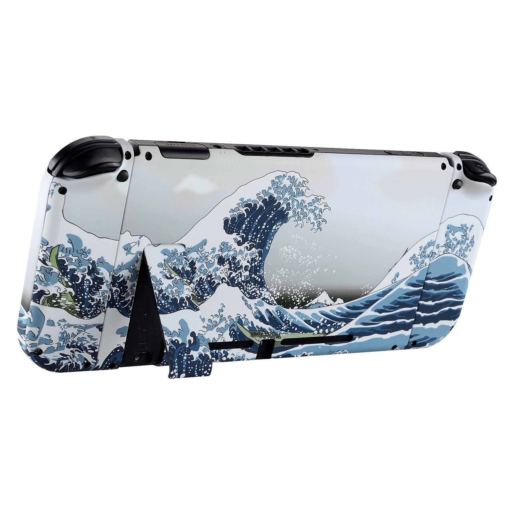 eXtremeRate Soft Touch Grip Back Plate for Nintendo Switch Console