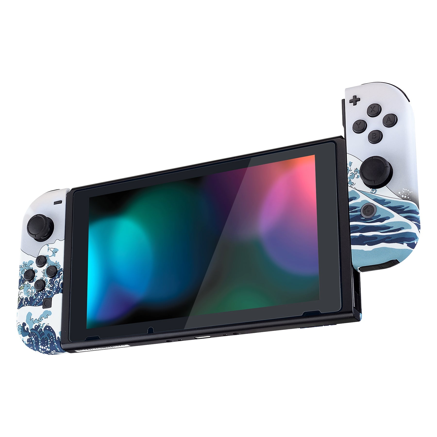 eXtremeRate Soft Touch Grip Back Plate for Nintendo Switch Console
