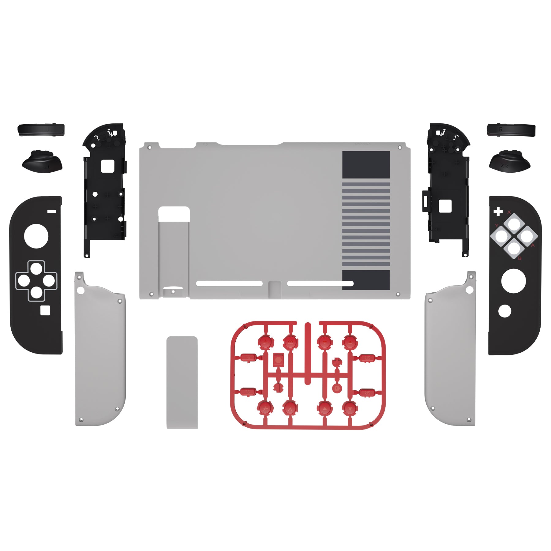eXtremeRate Replacement Full Set Shells with Buttons for Nintendo