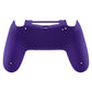 eXtremeRate Retail Soft Touch Purple Back Housing Case Cover Bottom Shell, Game Improvement Replacement Parts for ps4 Slim Pro Controller JDM-040, JDM-050 and JDM-055 - SP4BP07