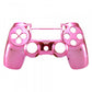eXtremeRate Retail Chrome Pink Edition Front Housing Shell Faceplate for ps4 Slim ps4 Pro Controller (CUH-ZCT2 JDM-040 JDM-050 JDM-055) - SP4FD06