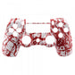 eXtremeRate Retail Blood Soft Touch Grip Front Housing Shell Faceplate for ps4 Slim Pro Controller (CUH-ZCT2 JDM-040 JDM-050 JDM-055) - SP4FS14