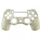 eXtremeRate Retail Pine Wood Grain Soft Touch Grip Front Housing Shell Faceplate Cover for ps4 Slim ps4 Pro Controller Cuth-ZCT2 JDM-040 JDM-050 JDM-055 - Controller NOT Included - SP4FS16