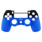 eXtremeRate Retail Shadow Blue Soft Touch Grip Front Housing Shell Faceplate for ps4 Slim Pro Controller (CUH-ZCT2 JDM-040 JDM-050 JDM-055) - SP4FX11