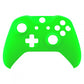 eXtremeRate Retail Neon Green Soft Touch Grip Front Housing Shell Faceplate for Xbox One X & One S Controller - SXOFP05