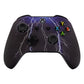 eXtremeRate Retail Purple Storm Patterned Soft Touch Top Shell for Xbox One X & One S Controller - SXOFT15X