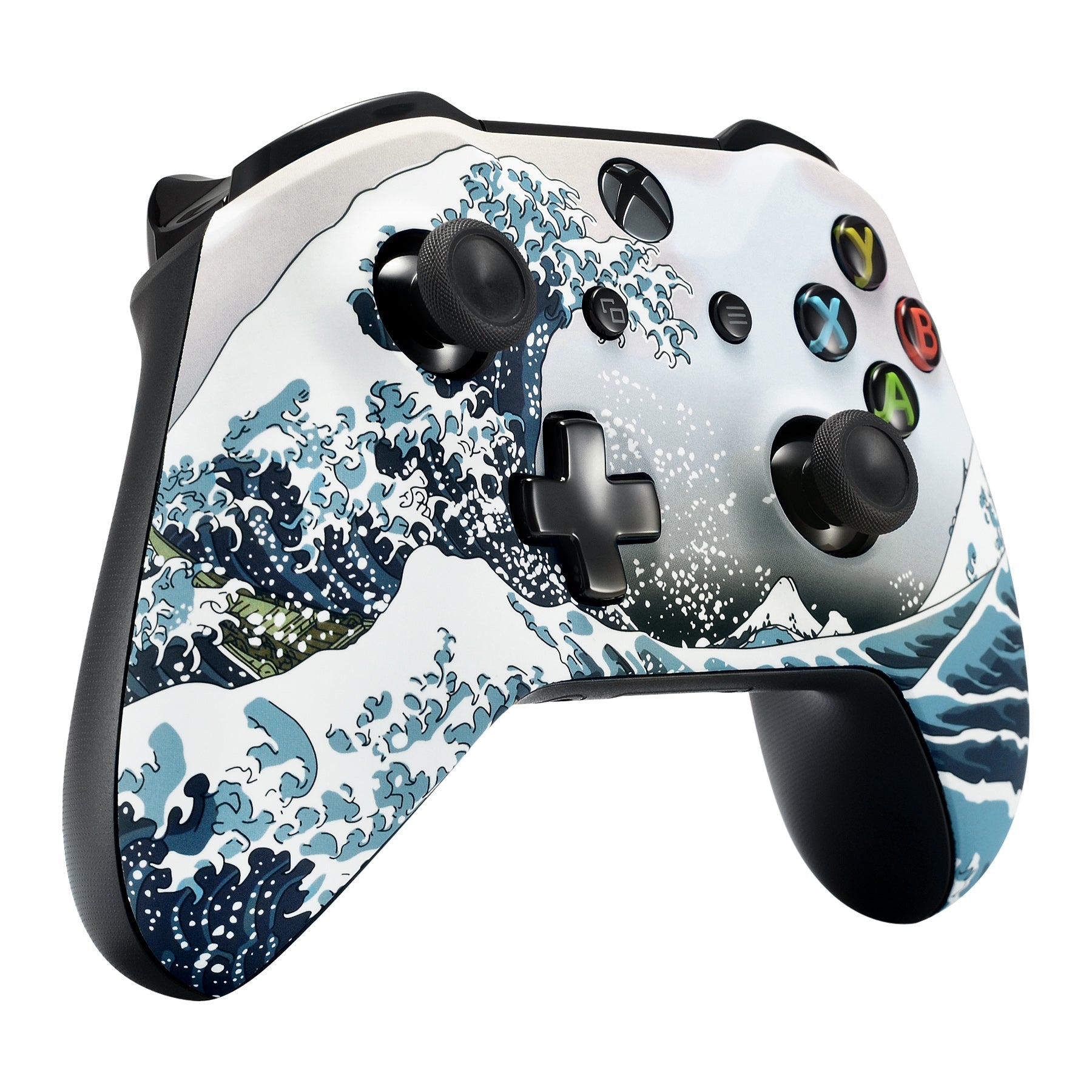 eXtremeRate The Great Wave Patterned Faceplate Front Housing