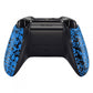 eXtremeRate Retail Textured Blue Back Panels Comfortable Non-slip Side Rails Replacement Parts for Xbox One X & One S Controller - SXOJ0111