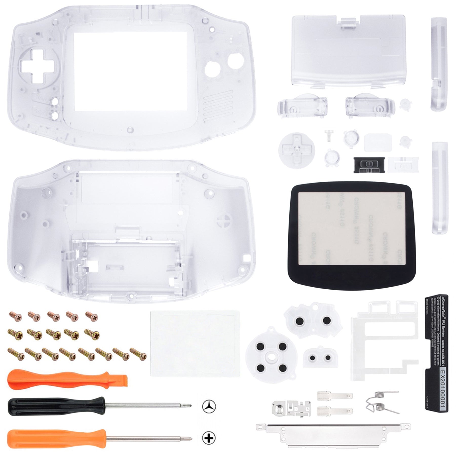 CUSTODIA COMPLETA PER Nintendo Game Boy Advance Sp GBA Sp Ricambio CUSTODIA COMPLETA PER Nintendo Game Boy Advance Sp GBA Sp Ricambio