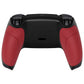 eXtremeRate Retail Red Performance Rubberized Grip Redesigned Back Shell for PS5 Controller eXtremerate RISE Remap Kit - Controller & RISE Remap Board NOT Included - UPFU6005