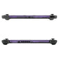 eXtremeRate Retail Clear Atomic Purple DIY Housing Shell for Nintendo Switch Console, Replacement Faceplate Front Frame for Nintendo Switch Console with Volume Up Down Power Buttons - Console NOT Included - VEP311