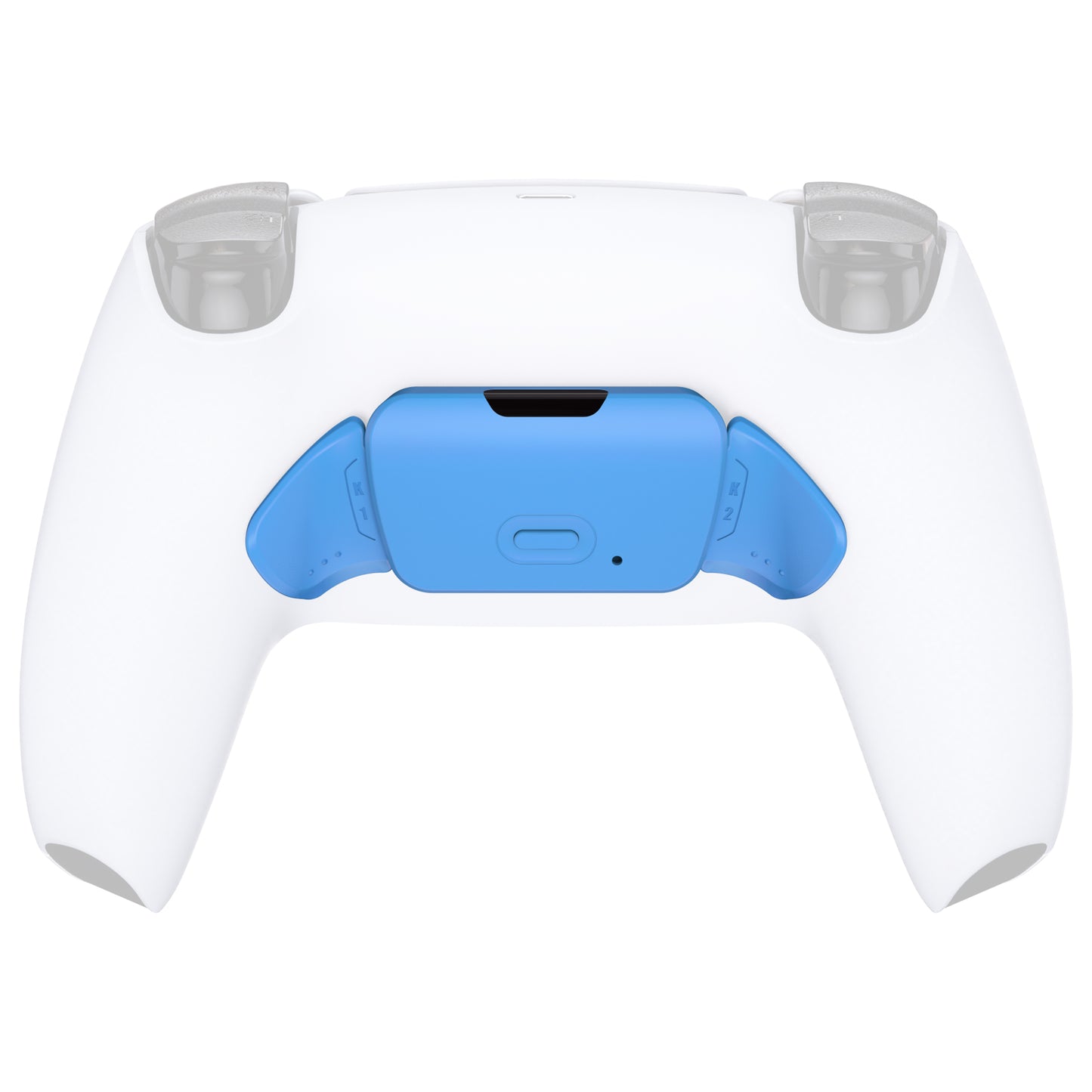 eXtremeRate Retail Starlight Blue Replacement Redesigned K1 K2 Back Button Housing Shell for ps5 Controller eXtremerate RISE Remap Kit - Controller & RISE Remap Board NOT Included - WPFM5006