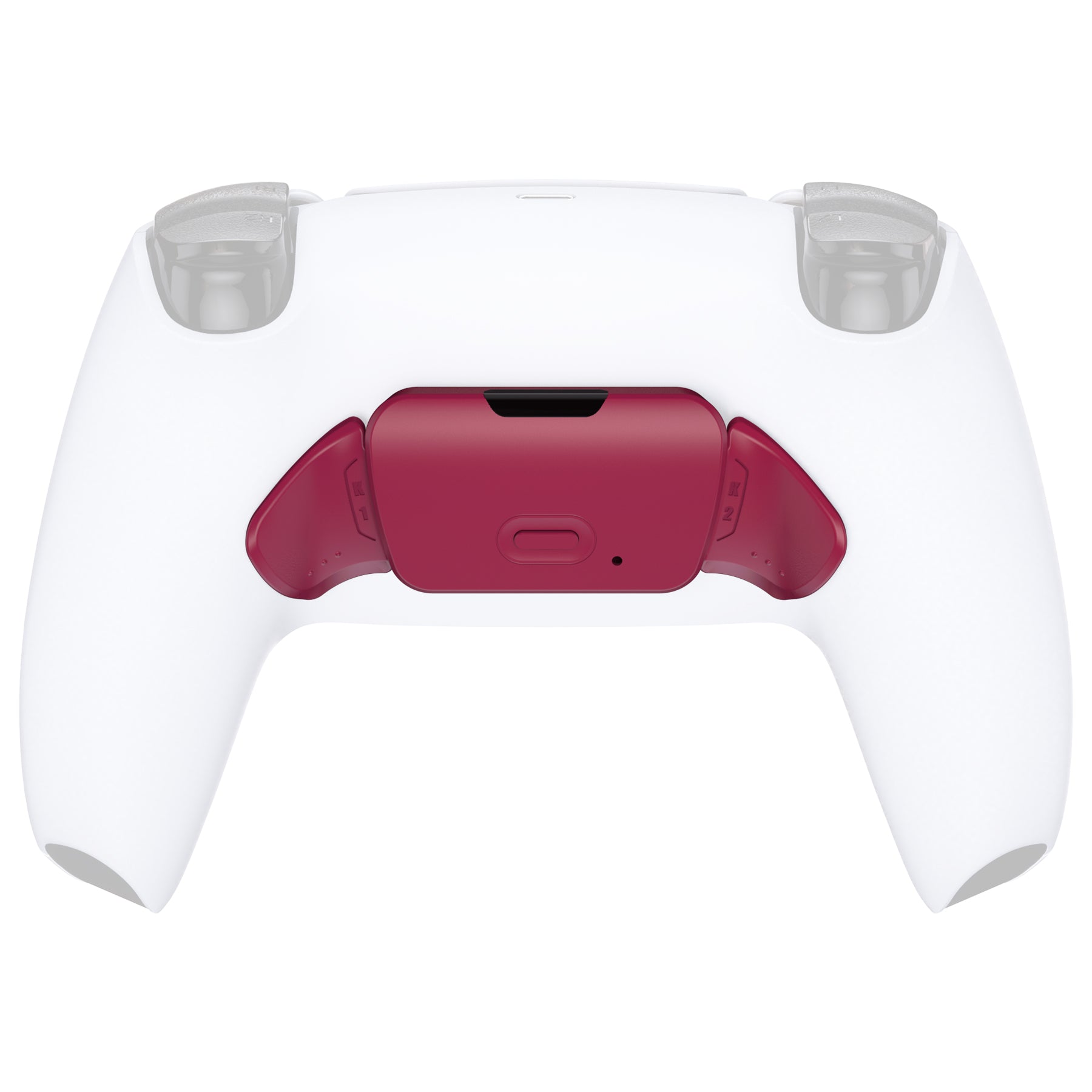 eXtremeRate Retail Cosmic Red Replacement Redesigned K1 K2 Back Button Housing Shell for ps5 Controller eXtremerate RISE Remap Kit - Controller & RISE Remap Board NOT Included - WPFM5008