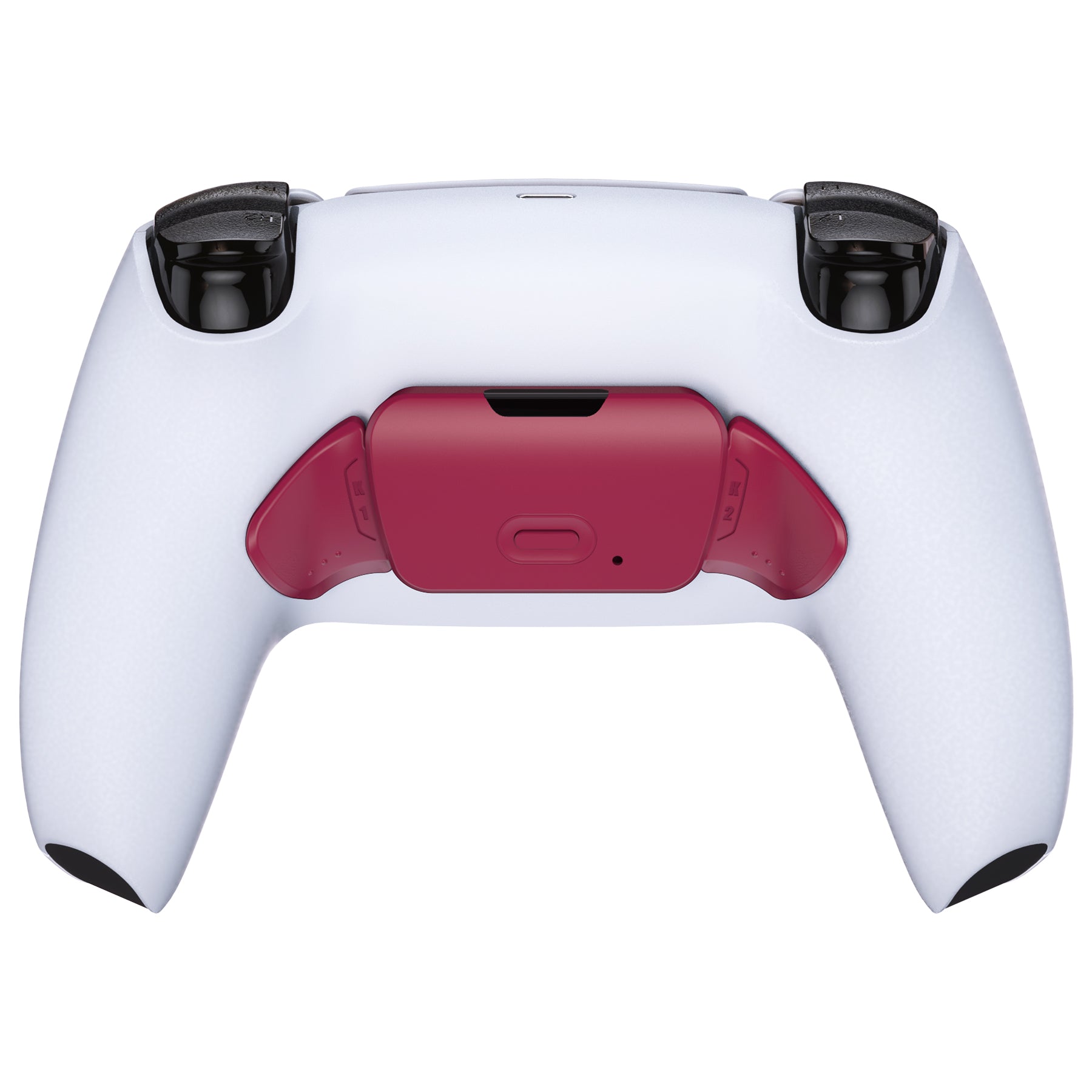 eXtremeRate Retail Cosmic Red Replacement Redesigned K1 K2 Back Button Housing Shell for ps5 Controller eXtremerate RISE Remap Kit - Controller & RISE Remap Board NOT Included - WPFM5008