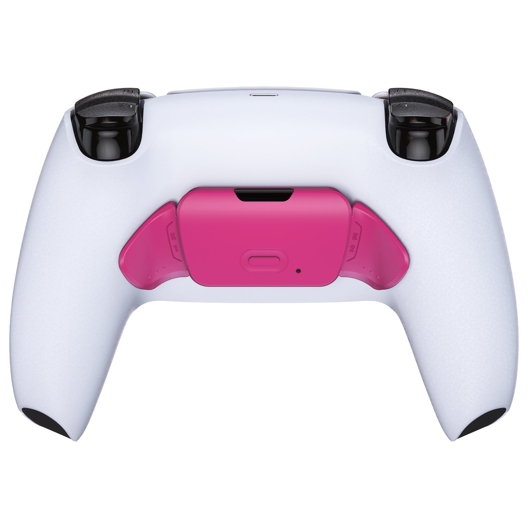 eXtremeRate Retail Nova Pink Replacement Redesigned K1 K2 Back Button Housing Shell for ps5 Controller eXtremerate RISE Remap Kit - Controller & RISE Remap Board NOT Included - WPFM5009