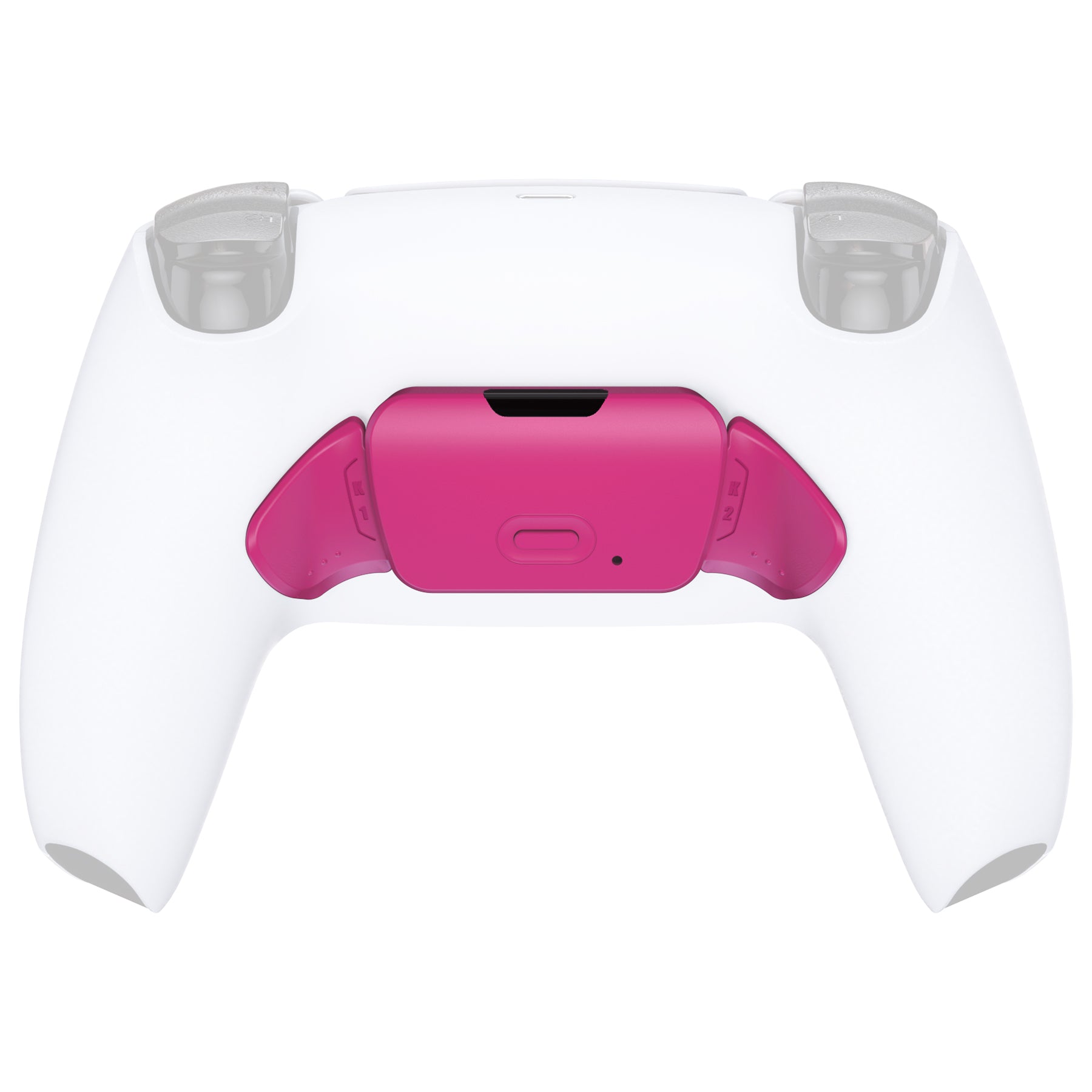 eXtremeRate Retail Nova Pink Replacement Redesigned K1 K2 Back Button Housing Shell for ps5 Controller eXtremerate RISE Remap Kit - Controller & RISE Remap Board NOT Included - WPFM5009