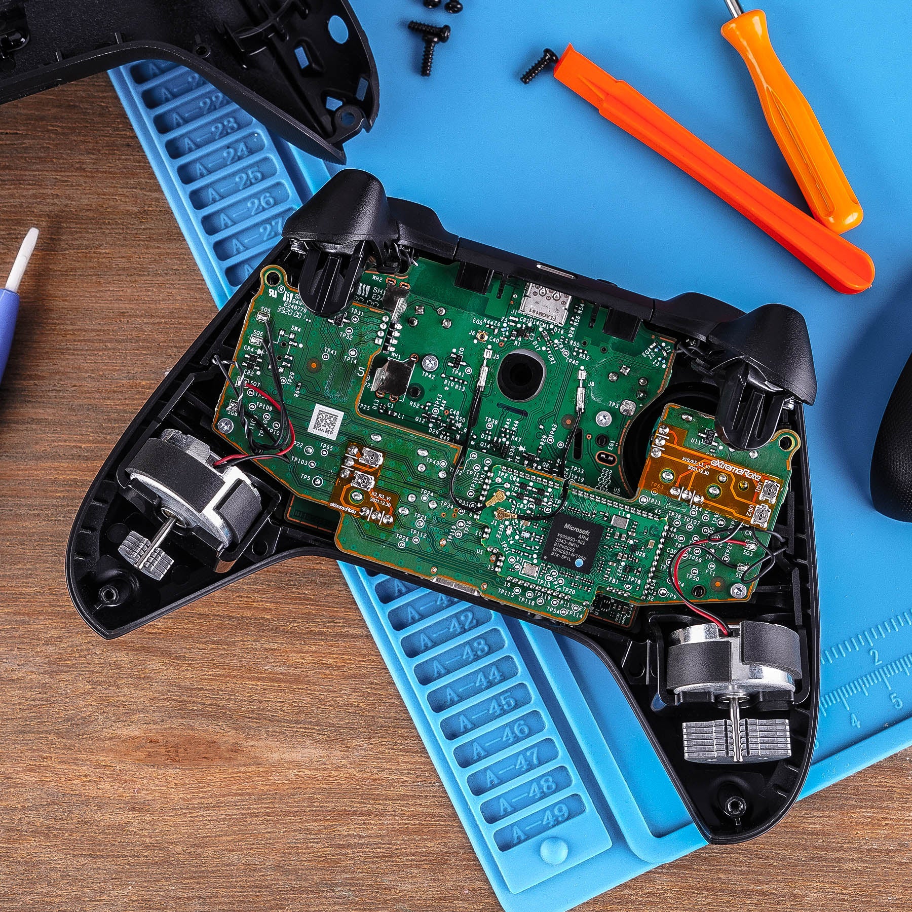 ハリー　デッキパーツ　アップストリーム付き eXtremeRate Drifix Thumbsticks Drift Fix Repair Kit for Xbox
