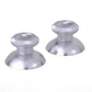 eXtremeRate Retail Silver Metal Aluminium Thumbsticks Buttons Custom Parts For Xbox One Controller - XOJ0302