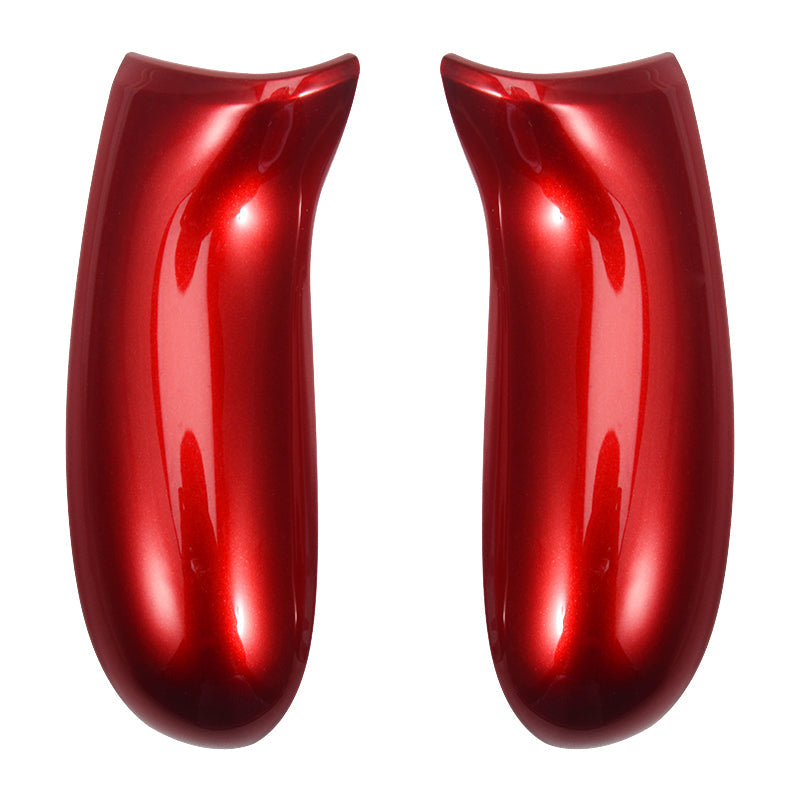 eXtremeRate Retail Polished Gloss Red Housing Panel Side Rails Handles Repair for Xbox One Controller - XOJ1103