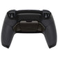 eXtremeRate Retail Black Real Metal Buttons (RMB) Version RISE Remap Kit for PS5 Controller BDM-030 with Black Rubberized Grip Back Shell, Upgraded Remappable Back Buttons Attachment for PS5 Controller - XPFJ7005G3
