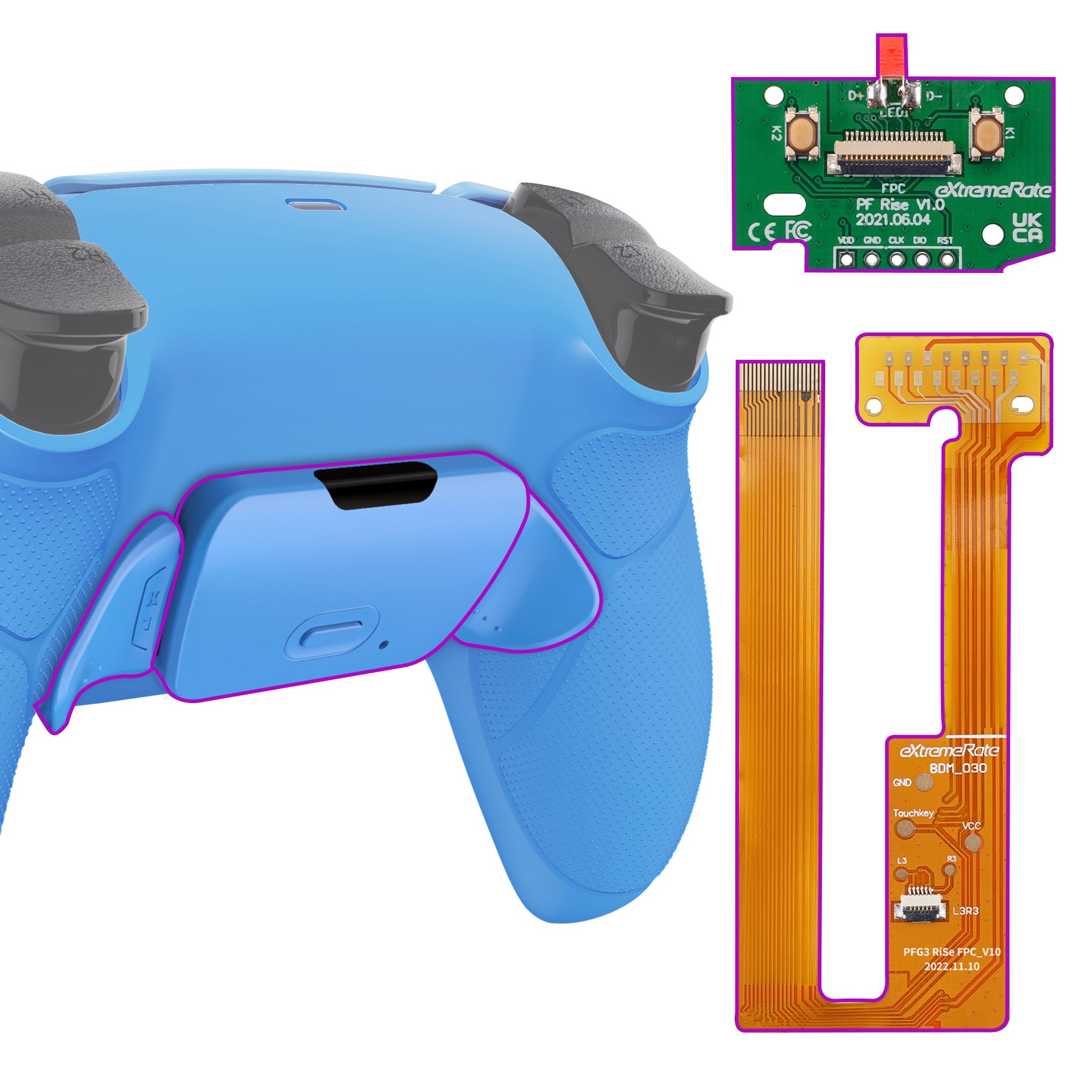 Rise Remap Kit For PS5 Controller – eXtremeRate Retail