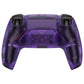 eXtremeRate Retail Clear Atomic Purple Remappable RISE 4.0 Remap Kit for ps5 Controller BDM 010 & BDM 020, Upgrade Board & Redesigned Back Shell & 4 Back Buttons for ps5 Controller - Controller NOT Included - YPFM5002