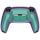 eXtremeRate Retail Chameleon Green Purple Remappable RISE 4.0 Remap Kit for ps5 Controller BDM 010 & BDM 020, Upgrade Board & Redesigned Back Shell & 4 Back Buttons for ps5 Controller - Controller NOT Included - YPFP3009