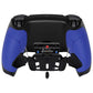 eXtremeRate Retail Blue Rubberized Grip Remappable RISE 4.0 Remap Kit for PS5 Controller BDM 010 & BDM 020, Upgrade Board & Redesigned Back Shell & 4 Back Buttons for PS5 Controller - Controller NOT Included - YPFU6003
