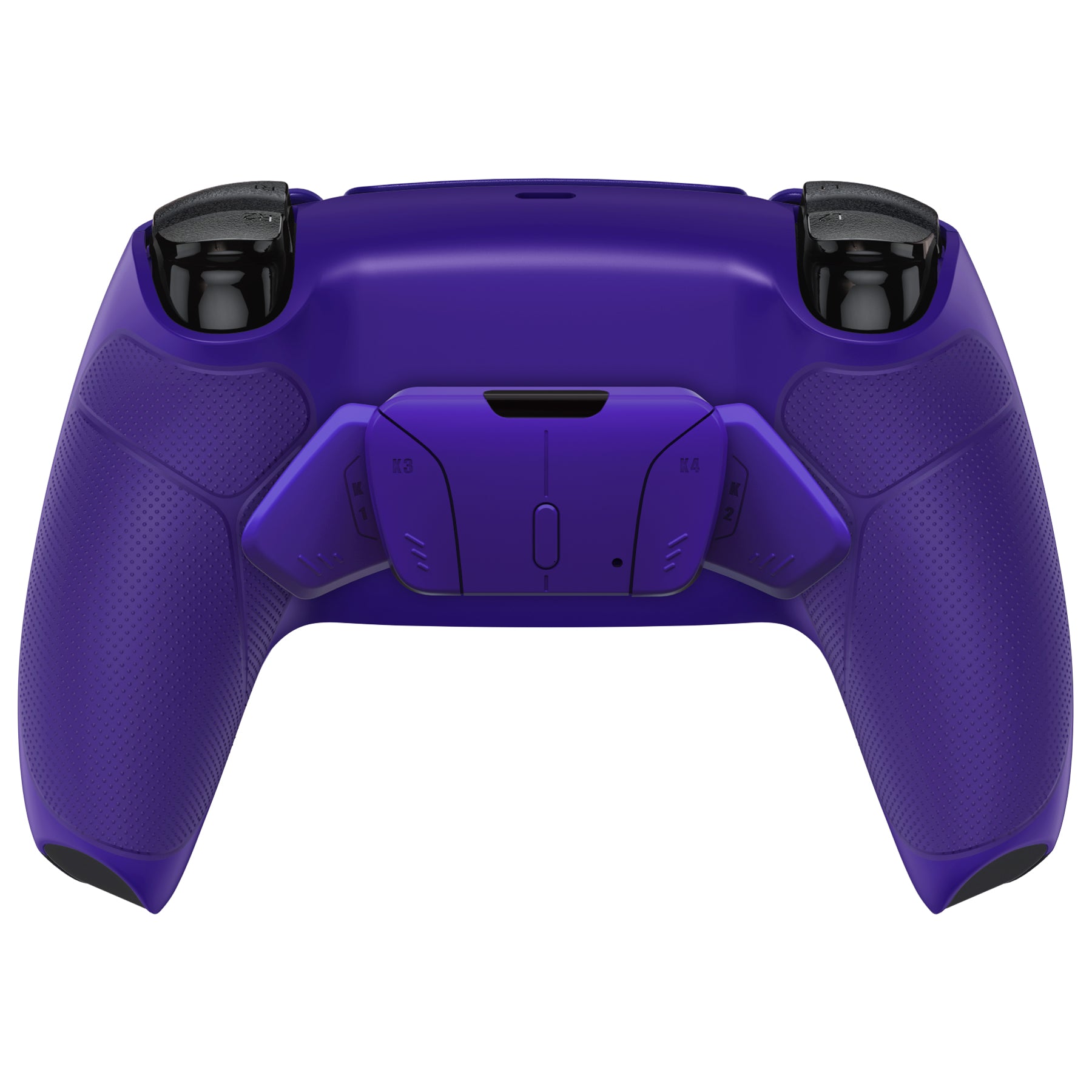 eXtremeRate Retail Galactic Purple Rubberized Grip Remappable RISE 4.0 Remap Kit for PS5 Controller BDM 010 & BDM 020, Upgrade Board & Redesigned Back Shell & 4 Back Buttons for PS5 Controller - Controller NOT Included - YPFU6007