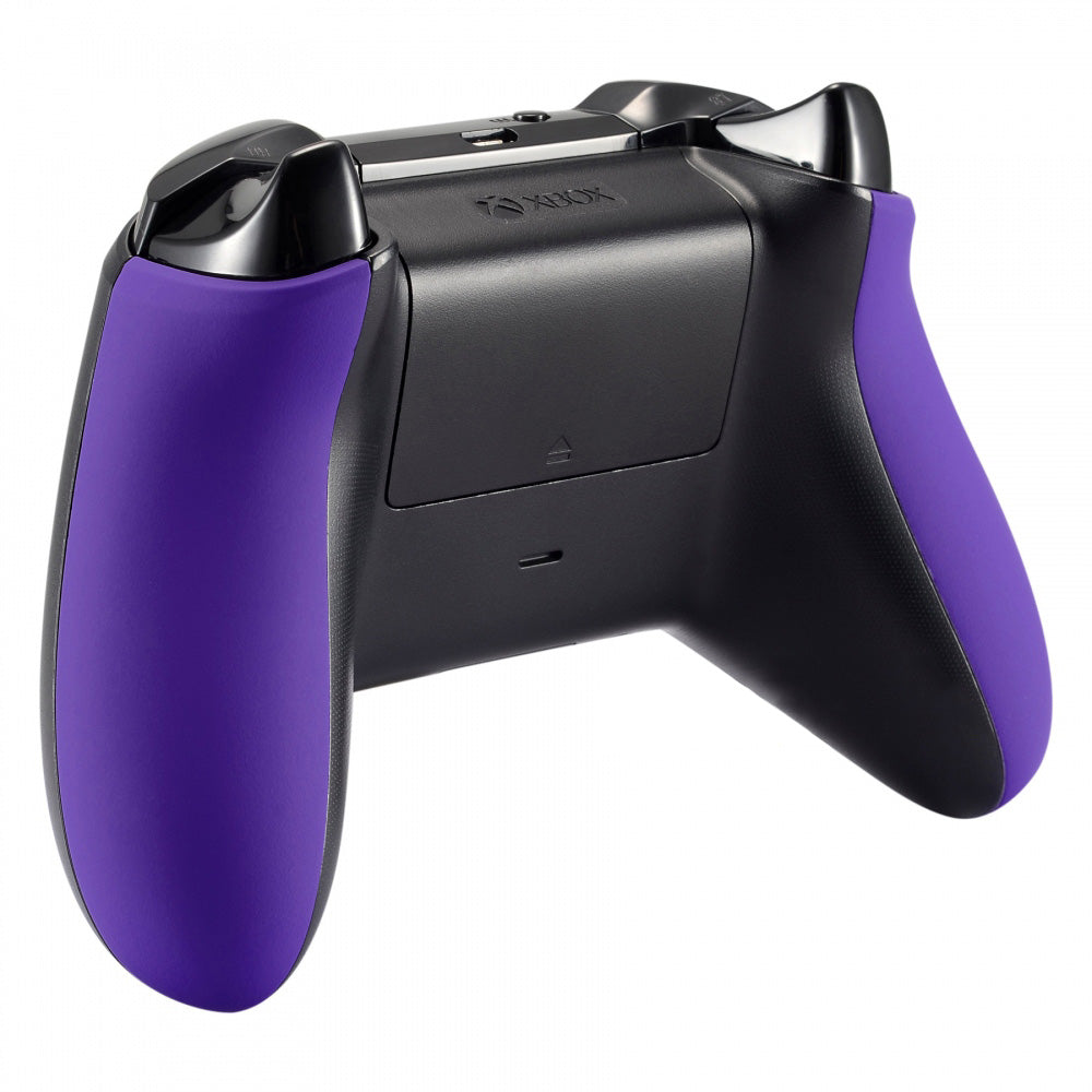 eXtremeRate Soft Touch Purple Faceplate Cover, Front Housing Shell