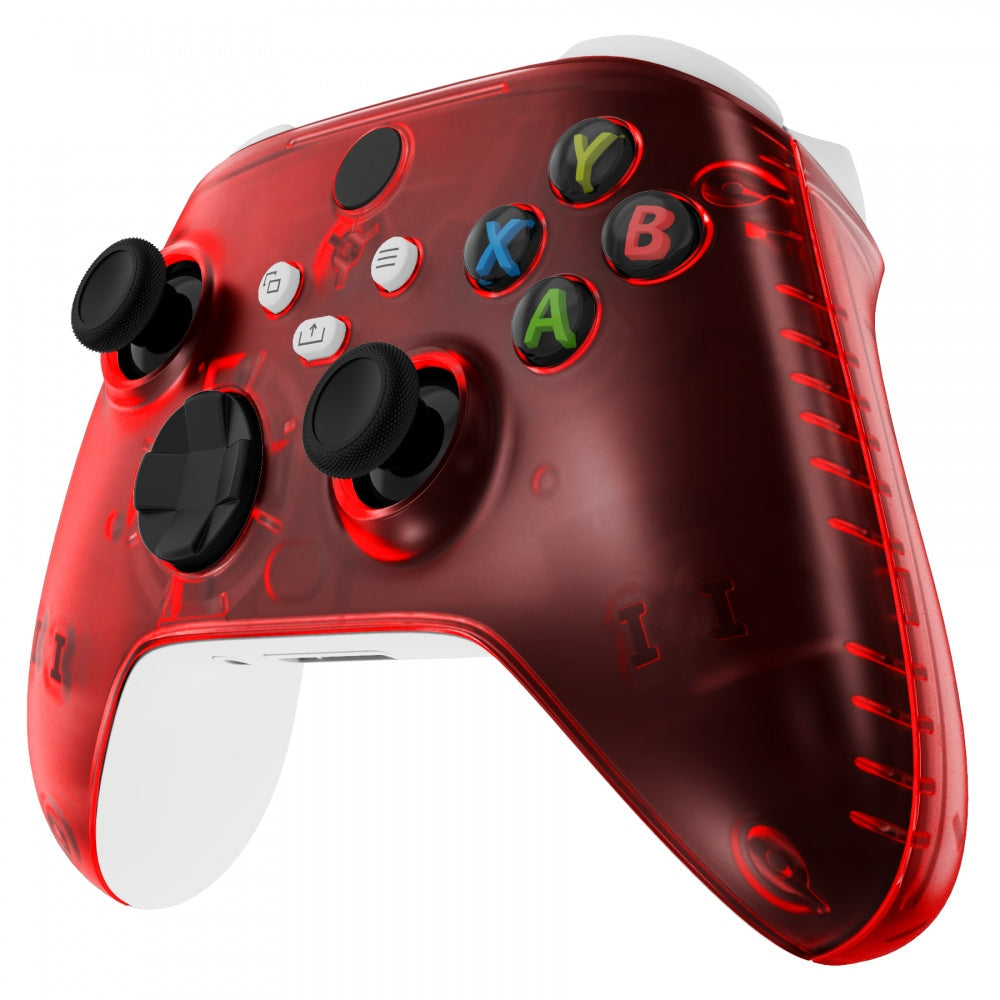 Xbox Series X|S & PC Red Afterglow Wave Wired Controller by