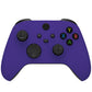 eXtremeRate Retail Soft Touch Purple Replacement Handles Shell for Xbox Series X Controller, Custom Side Rails Panels Front Housing Shell Faceplate for Xbox Series S Controller - Controller NOT Included - ZX3P307
