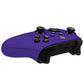 eXtremeRate Retail Soft Touch Purple Replacement Handles Shell for Xbox Series X Controller, Custom Side Rails Panels Front Housing Shell Faceplate for Xbox Series S Controller - Controller NOT Included - ZX3P307
