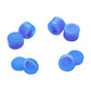 eXtremeRate Retail 8 Blue Silicone Rubber Precision Platporm Raised Analog Sticks Thumb Grips for ps4 Slim ps4 Pro Thumbsticks-ZXBJ1232