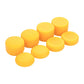 eXtremeRate Retail 8 Yellow Silicone Rubber Precision Platporm Raised Analog Sticks Thumb Grips for ps4 Slim ps4 Pro Thumbsticks -ZXBJ1240