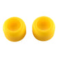 eXtremeRate Retail 8 Yellow Silicone Rubber Precision Platporm Raised Analog Sticks Thumb Grips for ps4 Slim ps4 Pro Thumbsticks -ZXBJ1240