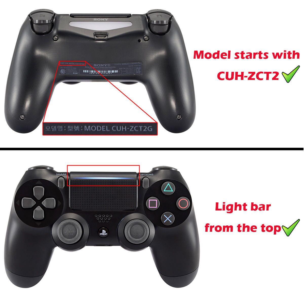 ps4 LEDコントローラー eXtremeRate Multi-Colors Luminated D-pad Thumbstick Trigger Home
